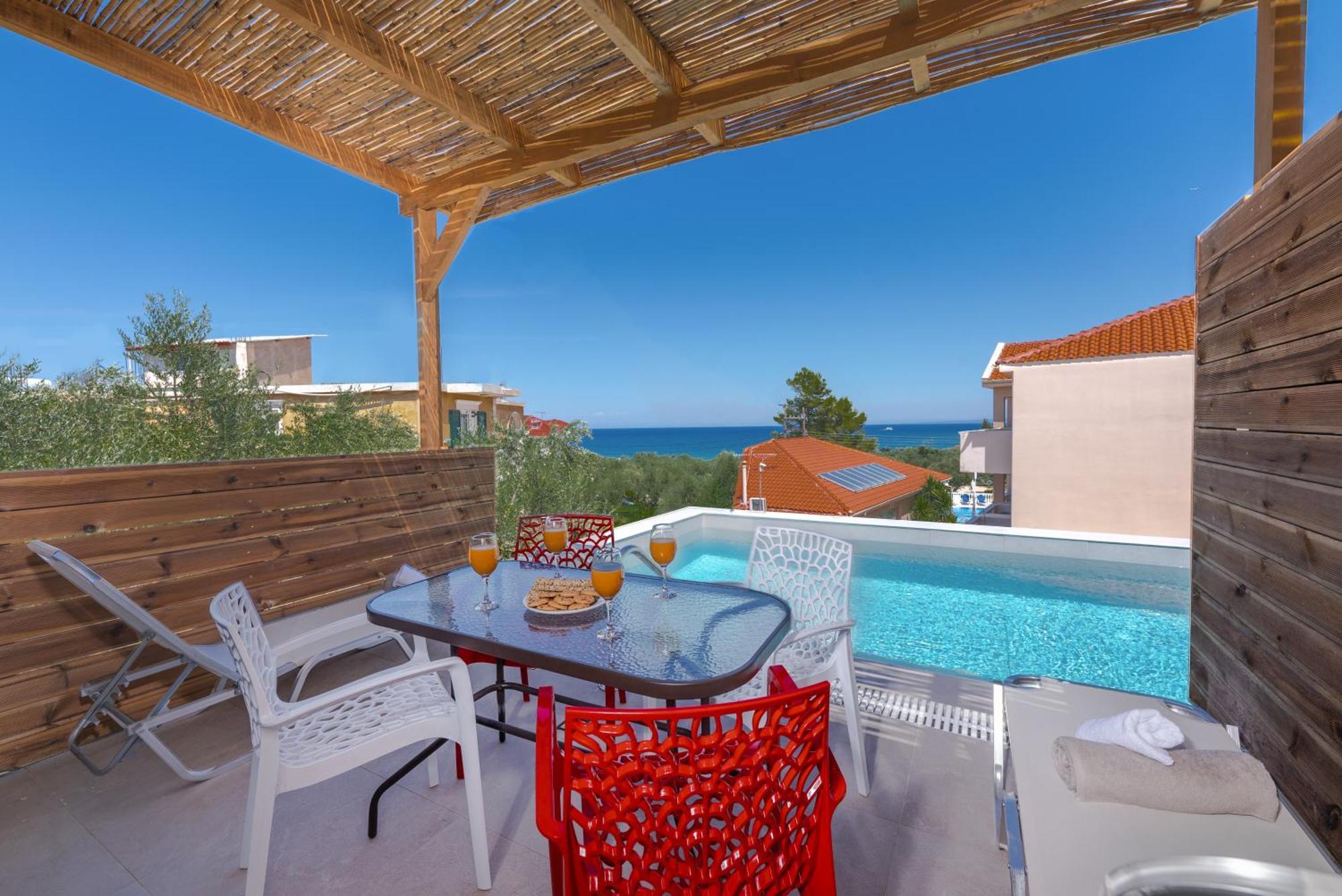 Kozanos Suites With Private Pool Amoudi Exterior photo